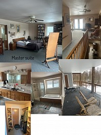 Farmhouse suite, Taiga Tooth B&B, Christiansen Lake, Talkeetna, Alaska